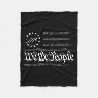 4. Juli Die Leute Amerikanisch 1776 Alt Fleecedecke