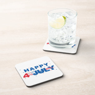 4. Juli Drink Untersetzer