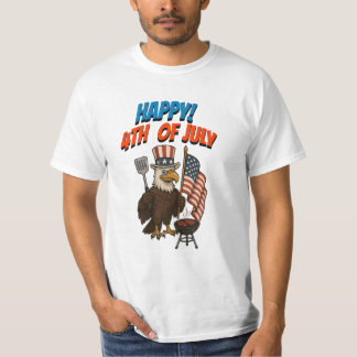 4. Juli Eagle Grill für alten Glory-T - Shirt