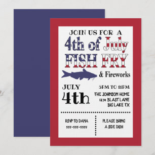 4. Juli Einladung von Fischen