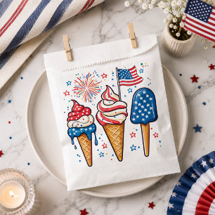 4. Juli-Eiscreme-Geschenktüten Geschenktütchen