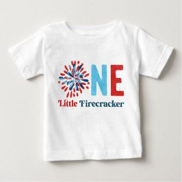 4. Juli Erster Geburtstag Baby T - Shirt