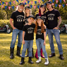 4. Juli Familienfotos Born To Ride Anpassen