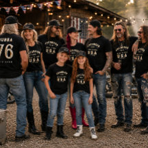 4. Juli Familienfotos Born To Ride Anpassen