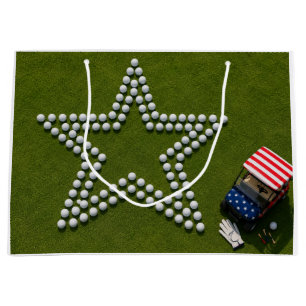 4. Juli-Feier für Golfer Große Geschenktüte
