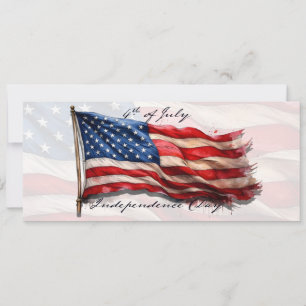 4. Juli – Feiern mit US-Flagge