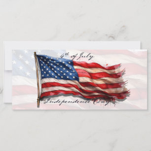 4. Juli – Feiern mit US-Flagge