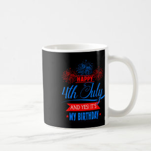 4. Juli Feuerwerk Geburtstag Usa American Patrio Kaffeetasse