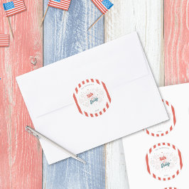 4. Juli Feuerwerk Sticker