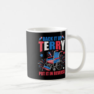 4. Juli Feuerwerk, wenn es nach Terry setzen Sie e Kaffeetasse