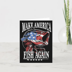 4. Juli Fischen - Amerika wieder fischen Karte