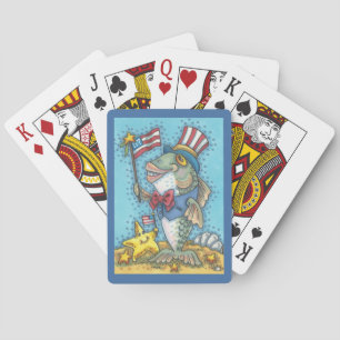 4. JULI FISH & STARFISH BICYCLE PLAYING CARDS SPIELKARTEN