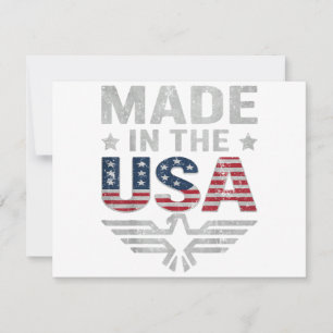 4. Juli Frauen Männer Patriotische Amerikanische F Dankeskarte