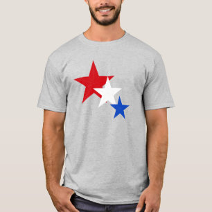 4. Juli Frauen Shirt, Star Glitzer Shirt Glitt