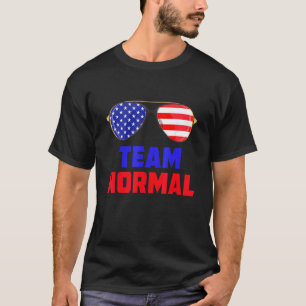 4. Juli für das Patriotische Team Normal 1 T-Shirt