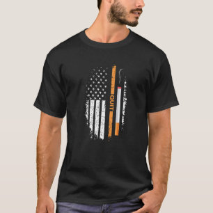 4. Juli für einen patriotischen Nichtraucher T-Shirt