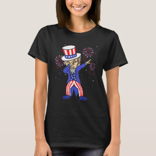 4. Juli für Kinder, die Onkel Sam Boys Männer betä T-Shirt