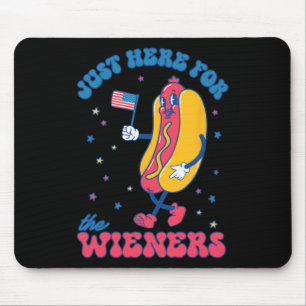 4. Juli für Männer, die hier für den Weiner Mousepad
