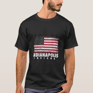 4. Juli für Männer Frauen Indianapolis Indiana Ame T-Shirt