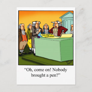 4. Juli Geschenk! Postkarte