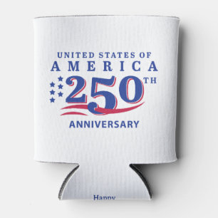 4. Juli Golf Scramble Dad USA 250. Jubiläum Dosenkühler