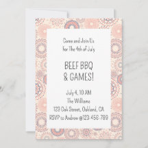 4. Juli GRILLEN des Firecrackers Independence Day