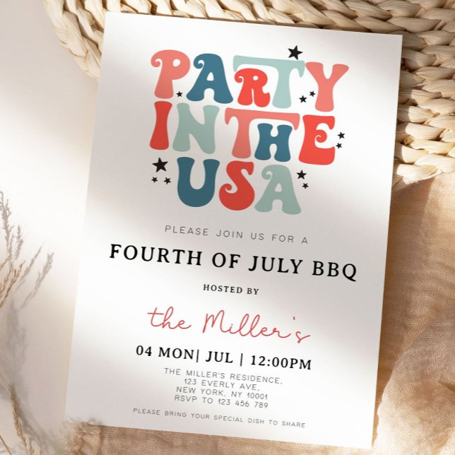 4. Juli GRILLEN Einladung, 4. Juli Einladung, 4. J Einladung (Von Creator hochgeladen)