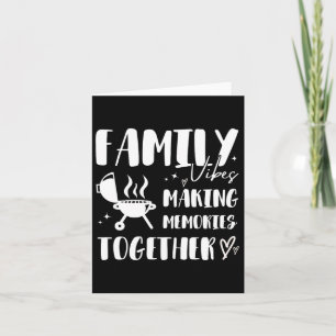 4. Juli Grillen Familie Matching Wiedersehen mache Karte