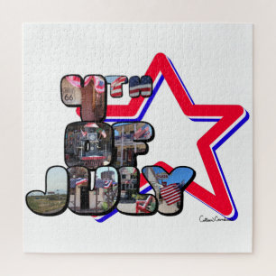 4. Juli Großer Buchstaben Stern