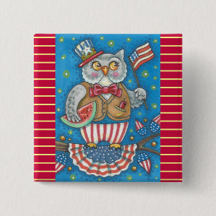 4. JULI HOOT OWL, BIRD BUTTON Square