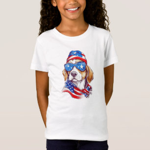 4. Juli Hund Sublimation-66361 Hoodie T-Shirt