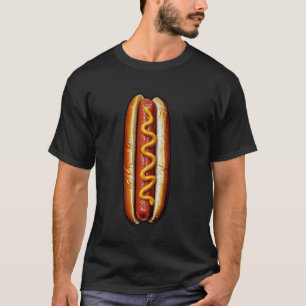 4. Juli Ich Liebe BBQ Fast Food Hot Dogs T-Shirt