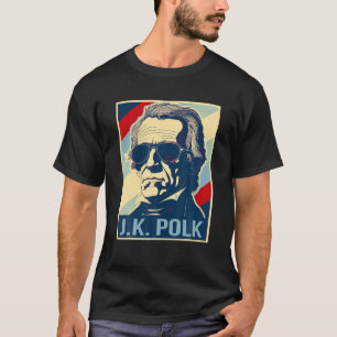 4. Juli James K Polk ist mein Präsident Patriotic T-Shirt