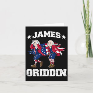 4. Juli James Madison Griddy James Griddin 1 Karte