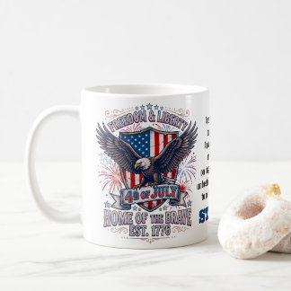 4. Juli Kaffeetasse