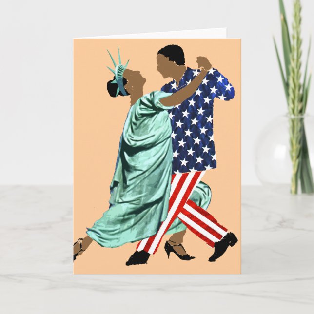 4. Juli Karte (Vorderseite)