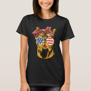 4. Juli Katze 1 T-Shirt