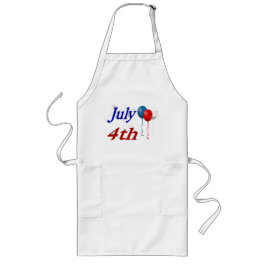 4. Juli Lange Schürze