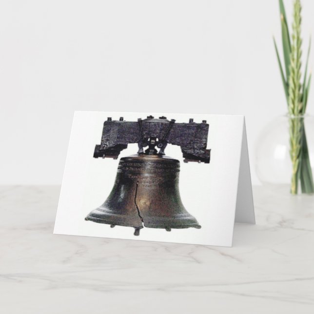 4. Juli Liberty Bell Karte (Vorderseite)