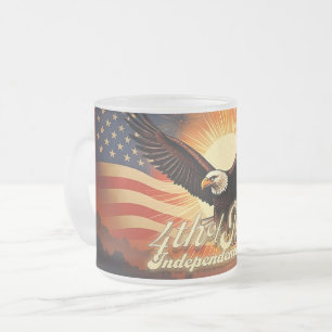 4. Juli – Majestätischer Adler und Feuerwerk-Tribu Mattglastasse