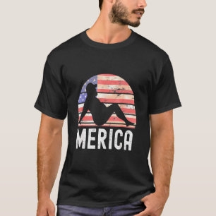4. Juli Merica Fett Party trinken Erwachsenen Witz T-Shirt