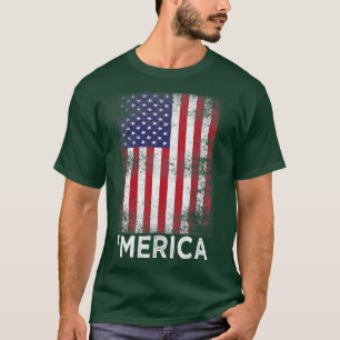 4. Juli Merica T-Shirt