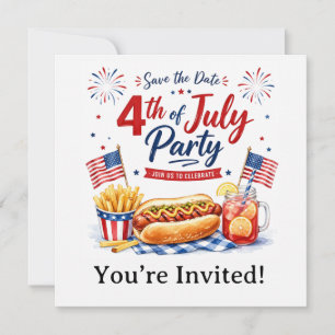 4. Juli - Merken Sie sich den Termin - Unabhängigk Save The Date
