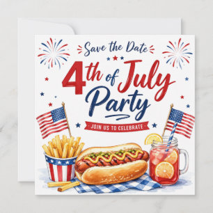 4. Juli - Merken Sie sich den Termin - Unabhängigk Save The Date