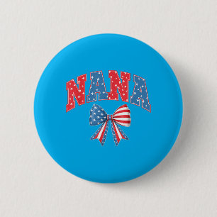 4. Juli Nana Preppy Unabhängigkeitstag Oma Button