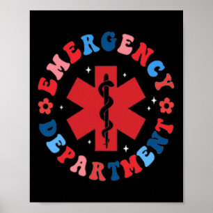 4. Juli Notfallabteilung Ed Emergency R Poster
