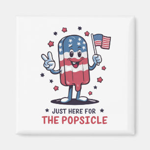 4. Juli nur hier für den Popsikel Patriotic Magnet