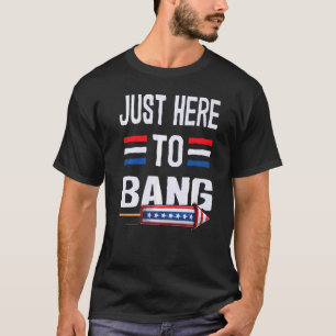 4. Juli nur hier zu Bang Firecracker USA vier T-Shirt