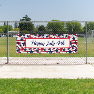 4. Juli Outdoorbanner Banner
