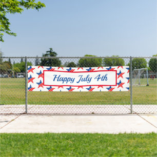 4. Juli Outdoorbanner Banner